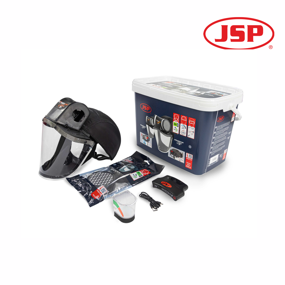 JSP Powercap® Active™ IP 8hr - Crna